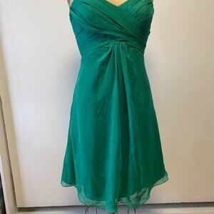 Emerald Strapless Dress